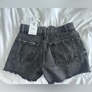 Brand New With Tags Zara Cut Off Shorts Size 0